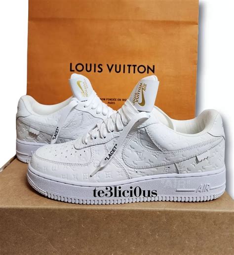 lv air force 1 virgil|virgil abloh air force 1 sneakers.